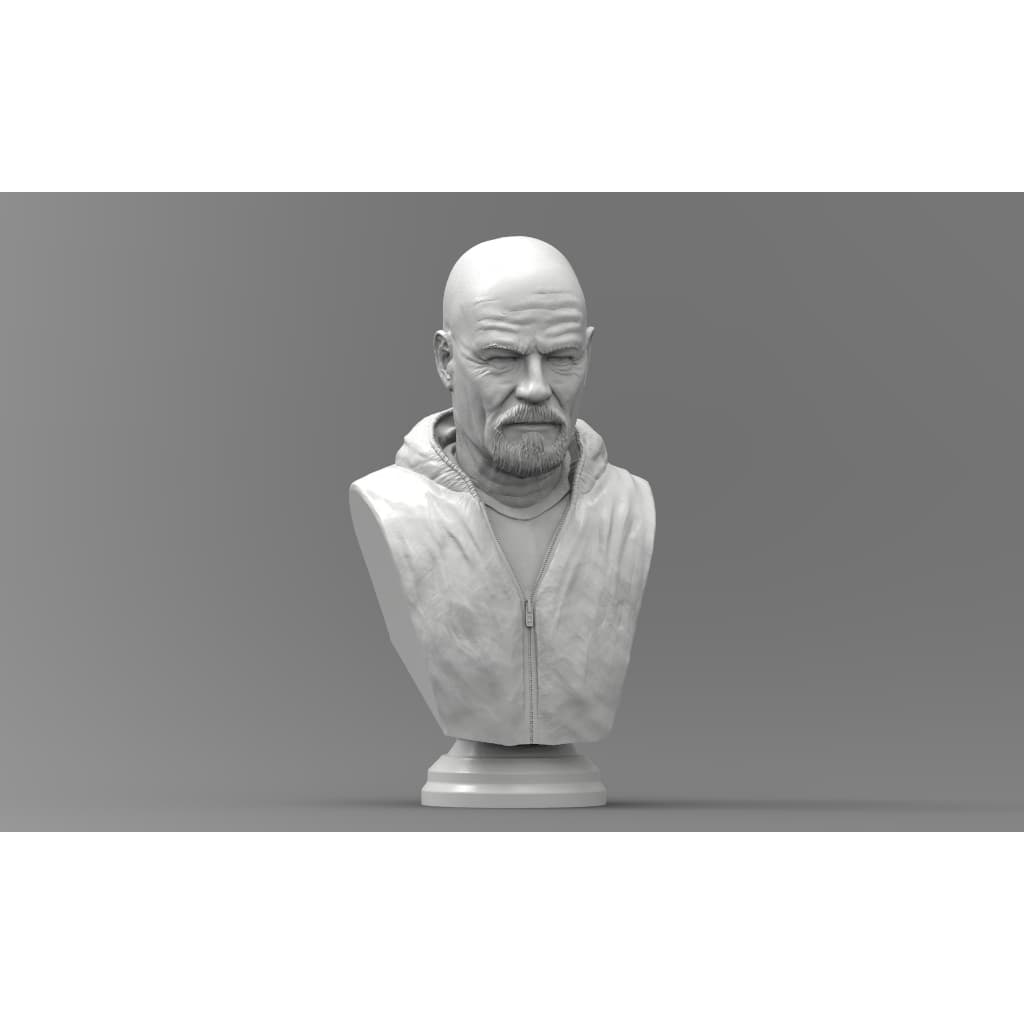 🧑‍🔬 BUSTO WALTER WHITE EM 3D: A LENDA DE BREAKING BAD AGORA NA SUA COLEÇÃO!