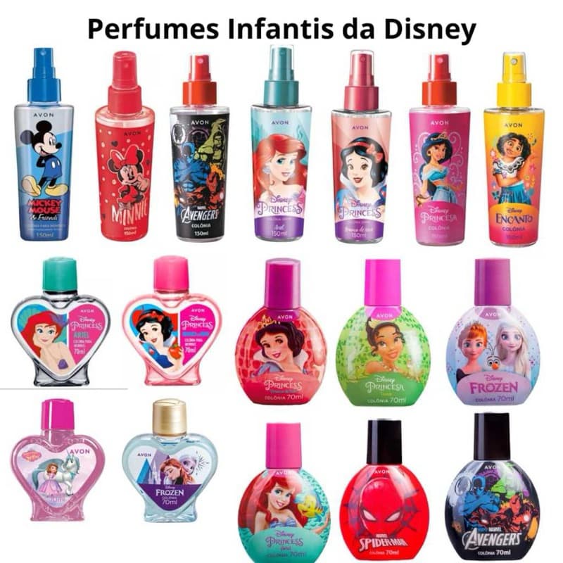 Colônia Infantil Disney Avon 150ml – Perfume Suave para Crianças