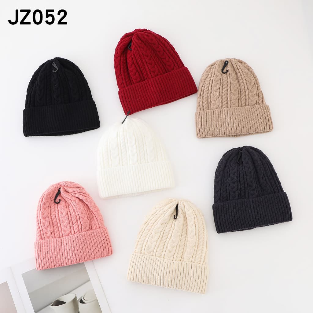 2026 Novo Touca Adulto Unissex Simple Quente Forrado Touca Gorro Liso Peluciado Feminina Masculino Modelo JZ052