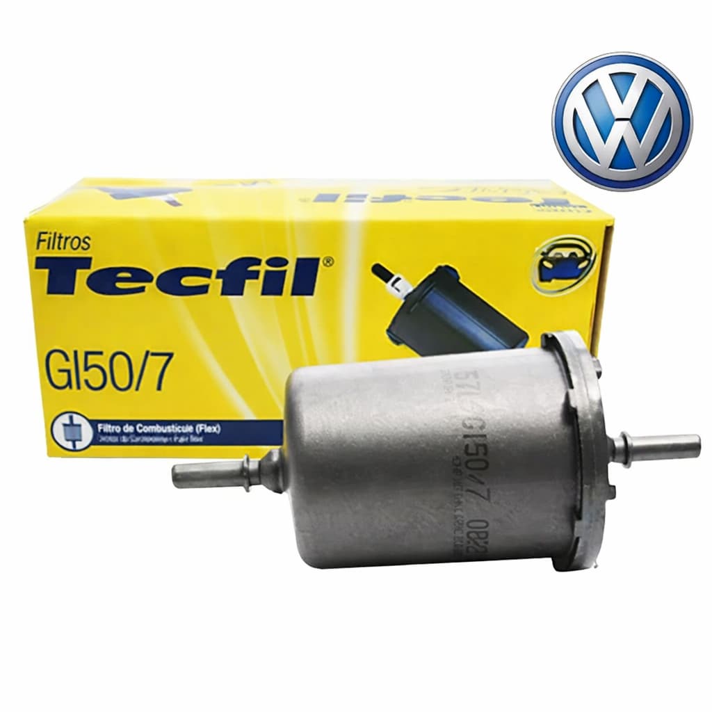 Filtro Combustivel VW Gol Voyage Saveiro G5 G6 G7 Kombi UP Virtus Polo Fox GI50/7 Tecfil Original