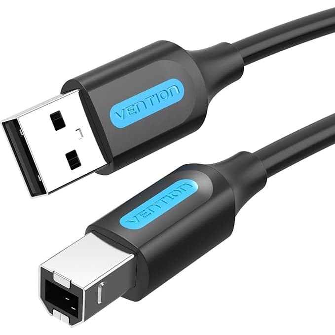 VENTION Cabo USB para impressora 2.0 macho A para B-macho, cabo scanner alta velocidade