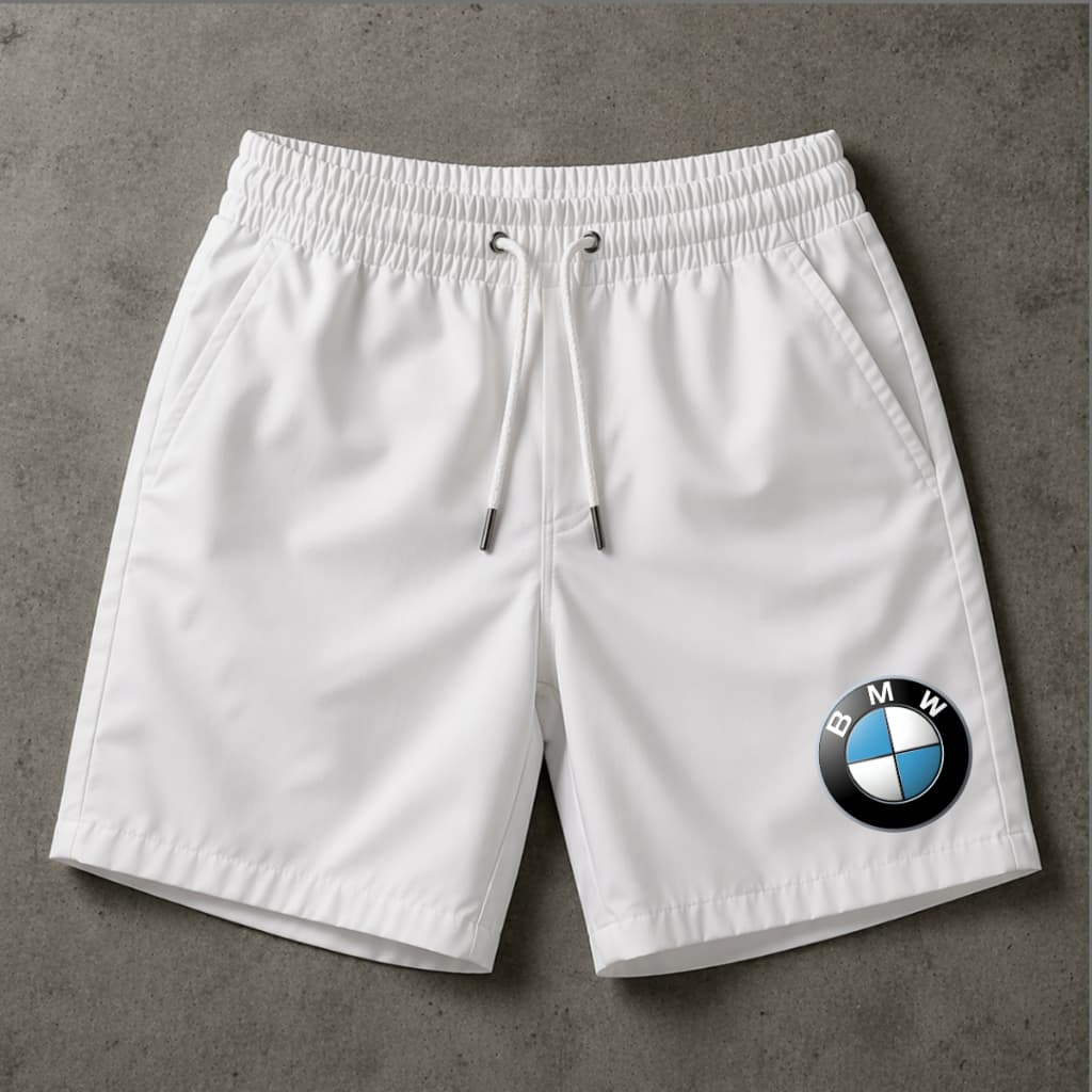 Short Bermuda Mauricinho Tectel Short Praia Premium Segurança Corfortável Estampado BMW