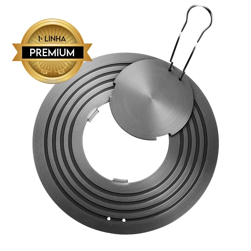 Placa Difusora de Calor Fogão 26cm Descongelar Carne Rápido PREMIUM