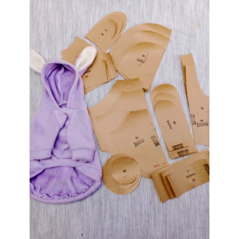 MOLDES PARA COSTURA - Blusa Pet  - Roupa de cachorro - Roupa de inverno para pets