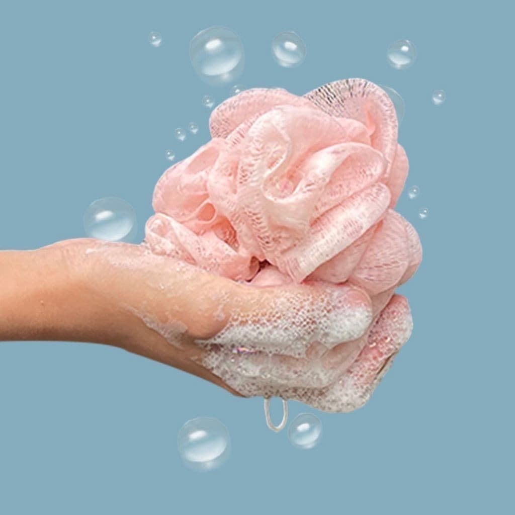 Kit Bucha de Banho Nylon Esfoliante 2 4 6 8 Unidades Esponja Corporal Macia Alta Durabilidade