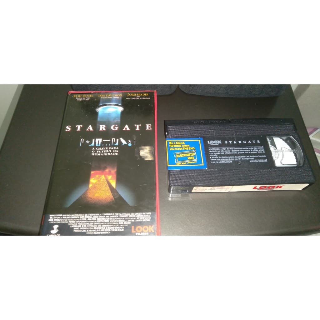 Fita VHS Filme 1994 Stargate A Chave Para O Futuro Da Humanidade
