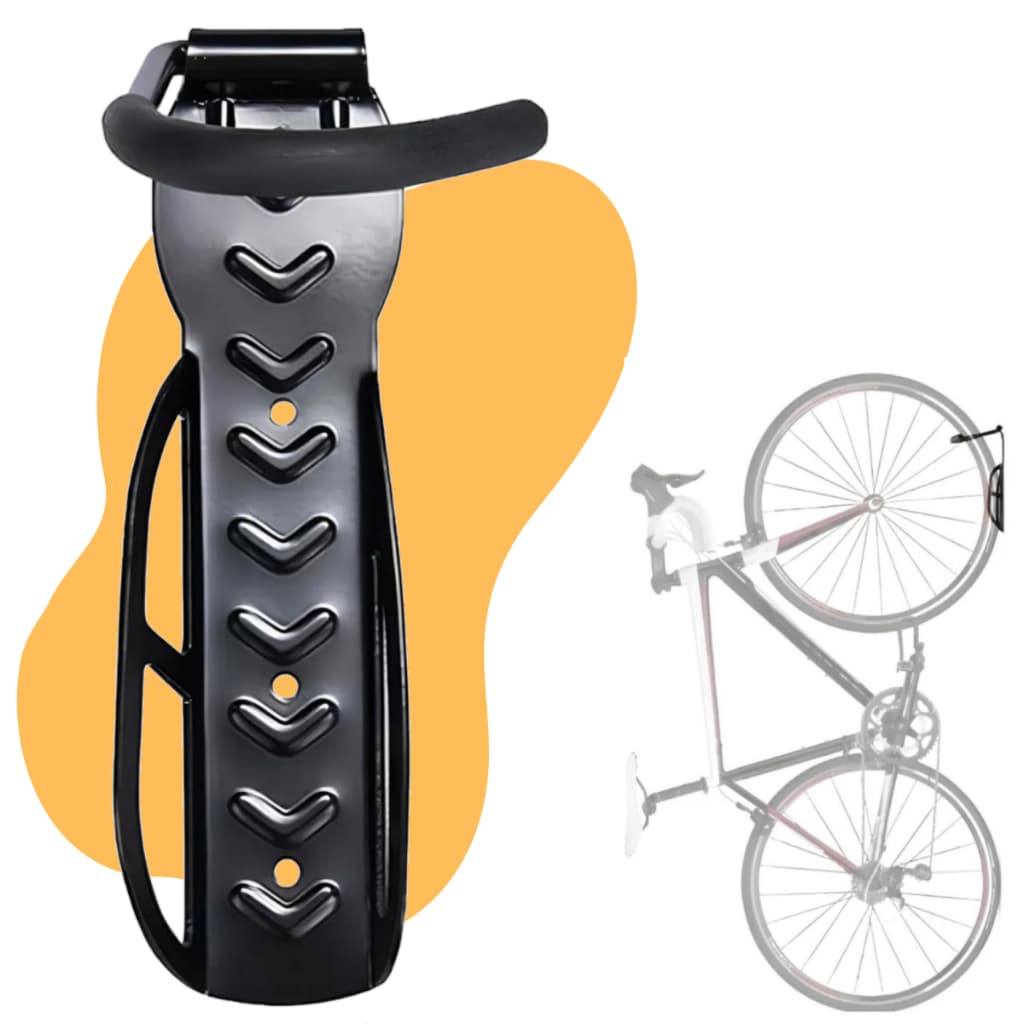 Suporte de Parede para Bicicleta Universal gancho trava vertical  bike  do aro 12 ao 29 resistente