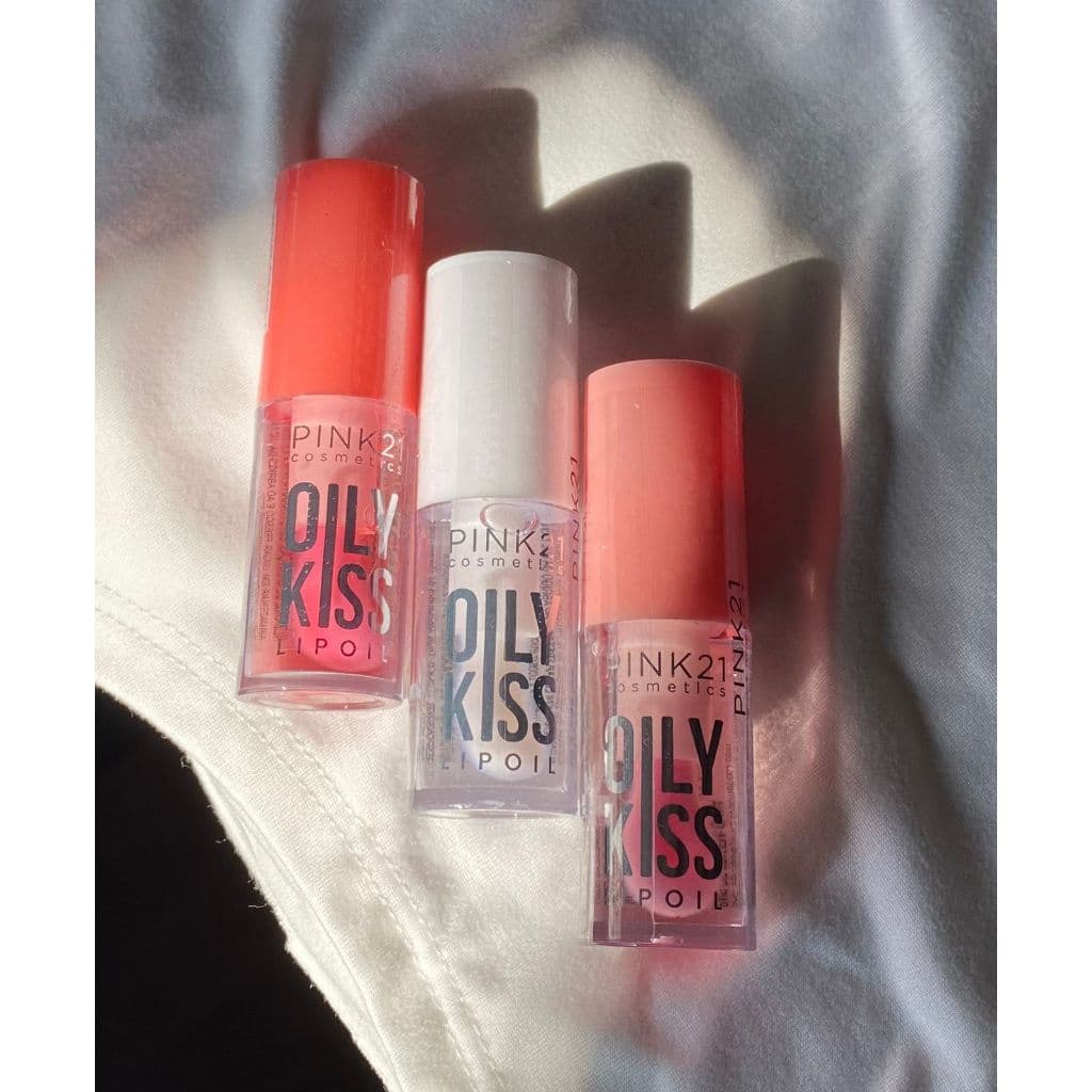 KIT COM 3 GLOSS LABIAL OILY KISS HIDRATANTE BRILHO ESPELHADO