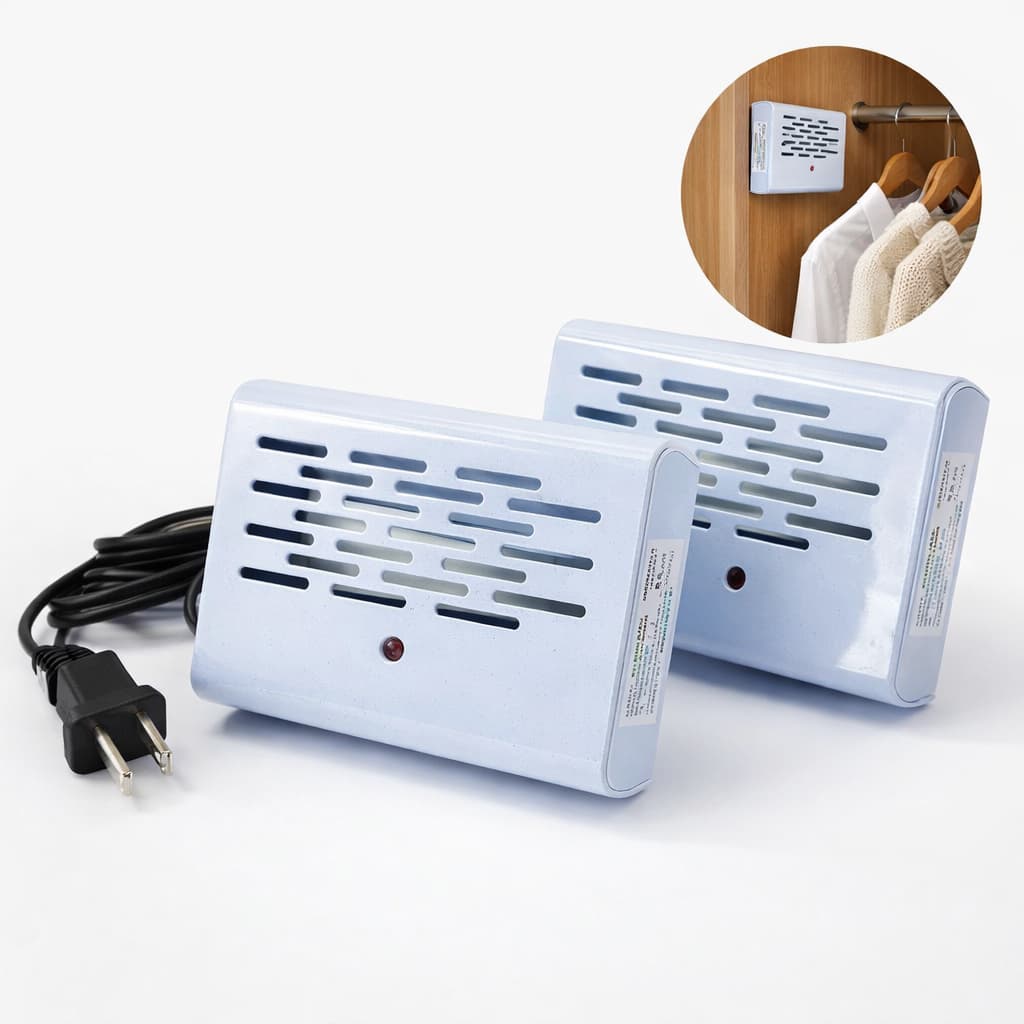Kit 2 Aparelho Antimofo Elétrico Byemofo Elimina Mofo Fungos  127V
