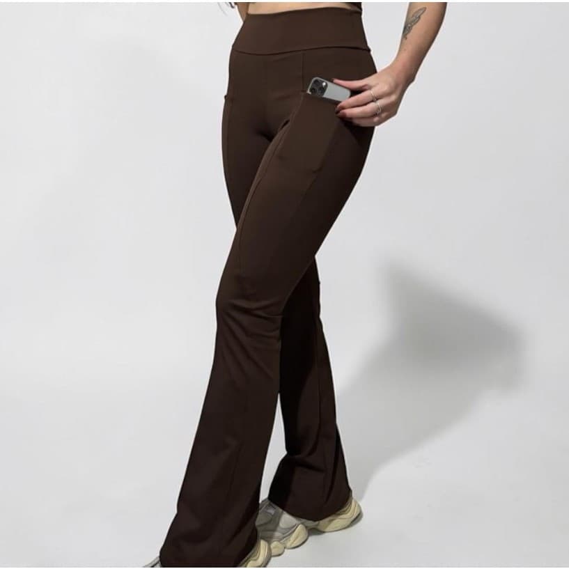 Legging Flare com Bolso - Soul Motion Fitness - Poliamida