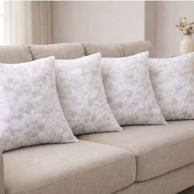 Refil de Almofadas - Kit com 4 Enchimento Siliconado 45cm x 45cm