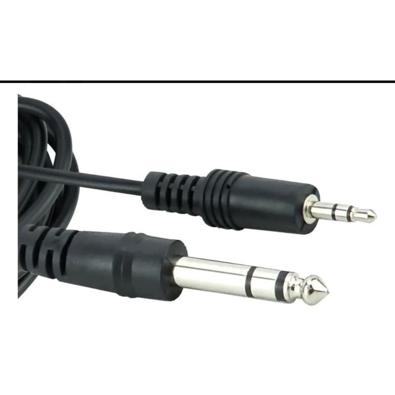 Cabo Audio Auxiliar P2 X P10 Estereo 2M