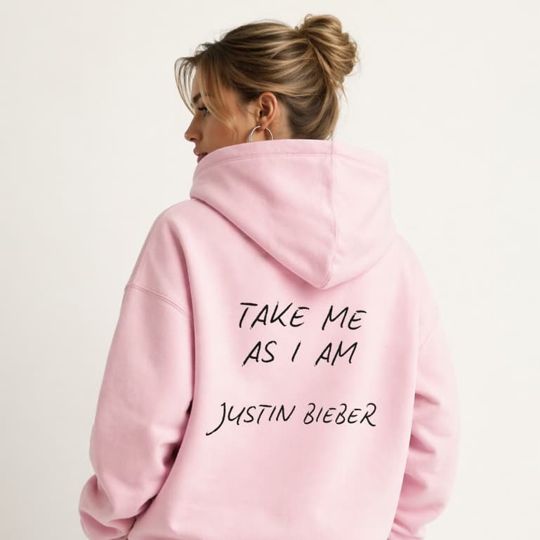 Moletom Canguru Feminina Justin Bieber Blusão De frio Tendencia Masculina Presente de Fãs SWANG TOUR