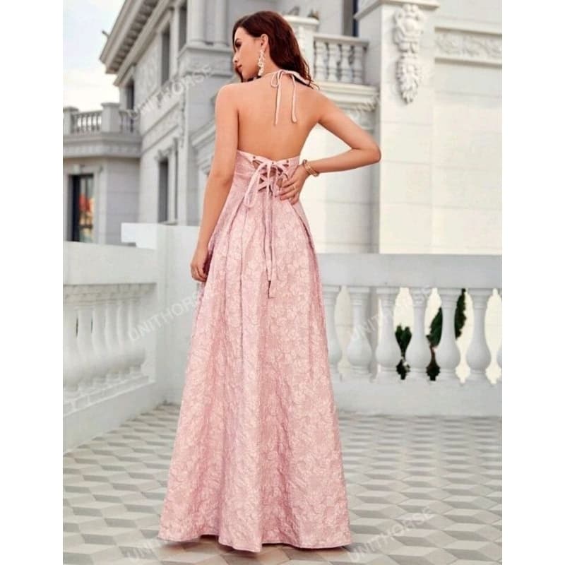 vestido de festa formatura cor rosa tamanho p novo