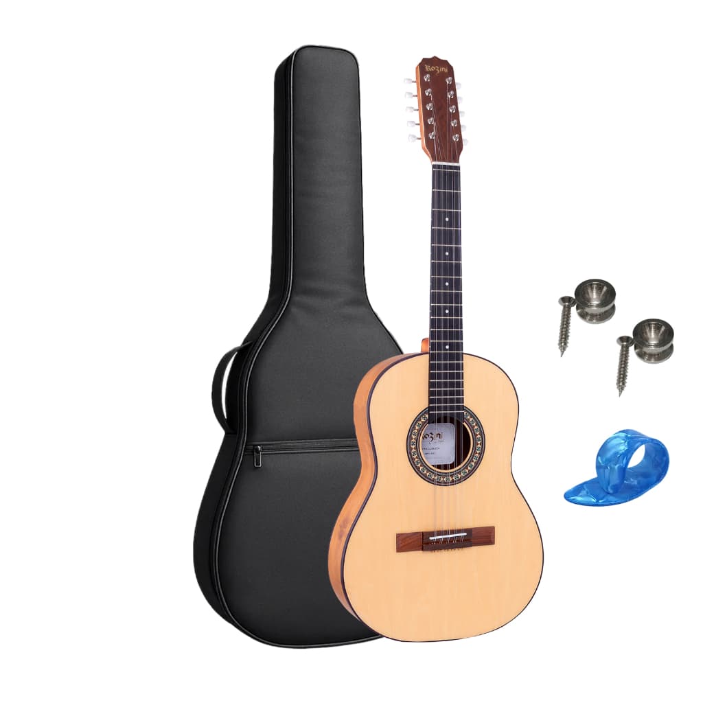 Viola Caipira Classica Rozini Rv155 Acustico Imbuia Com Capa