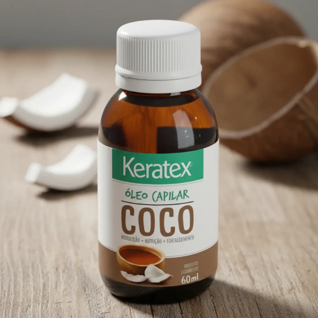 Óleo Tônico Capilar Coco Keratex 60mL