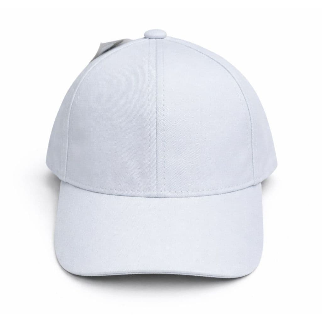 Boné Infantil Branco Aba Curva Ajustável Premium Menino Menina Unissex Casual Dia a Dia