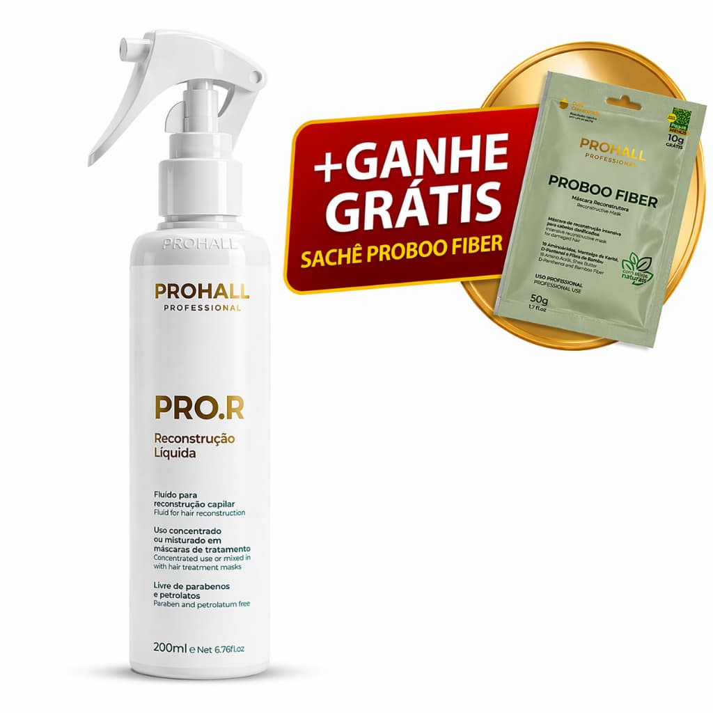 Fluído para reconstrução capilar PRO.R 200ml