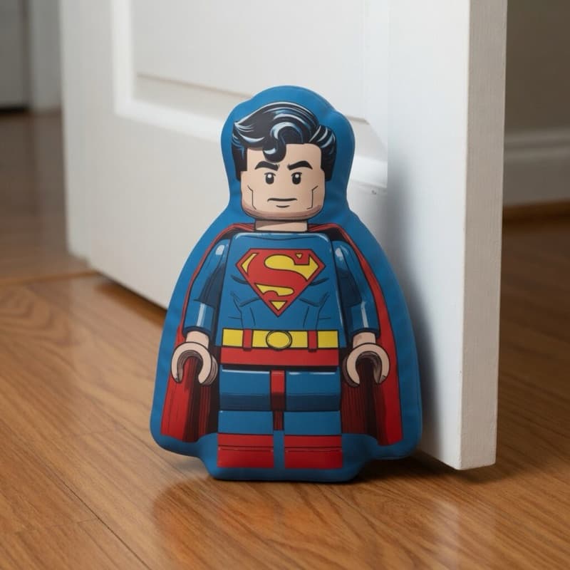 Pesos de porta heróis tipo Lego pesado grande decorativos