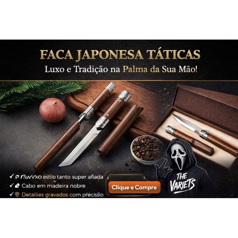 Faca profissional esculpida em aço inoxidável premium