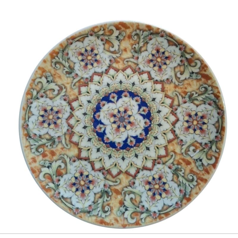 Prato porcelana sobremesa.
