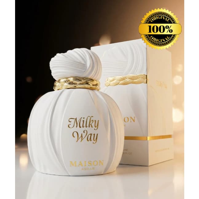 Perfume  Arabe  Milky Way Maison Asrar EDP 100ml Original Unissex Alta Fixação