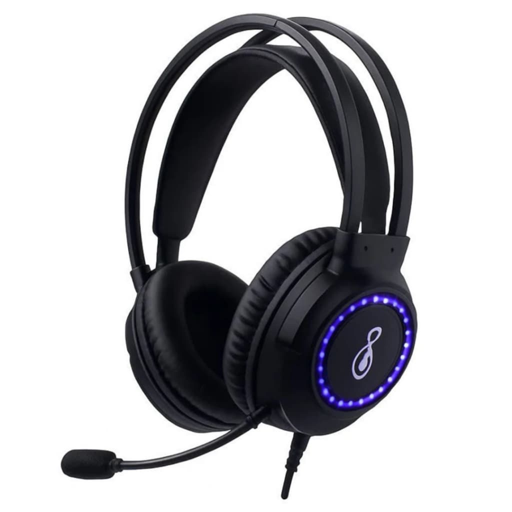🔥 Fone Gamer RGB com Microfone 50mm 🎧 Som Imersivo para PC e Jogo