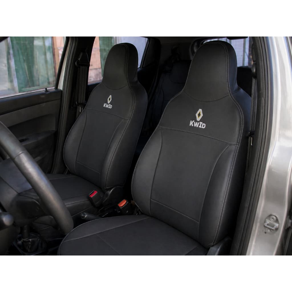 Capa de Banco em Couro Para Kwid Impermeável Resistente Todos os Modelos