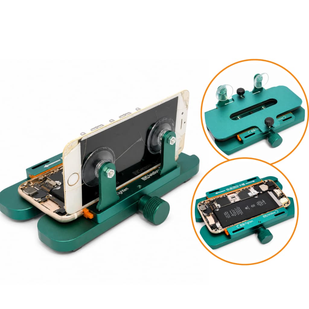 Base Suporte Para Reparo Celular Troca De Placa Vidro E Tela