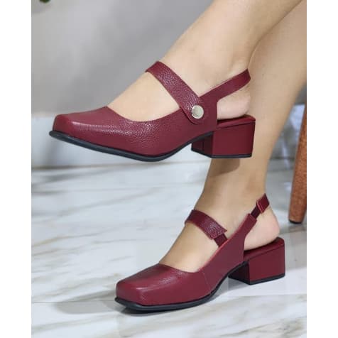 😍🌈 SANDÁLIA MARY JANE EM COURO LEGÍTIMO SALTO 4 CM DUPLO ELÁSTICO NO CABEDA PARA MELHOR AJUSTE NOS PÉS E UM LINDO BOTÃO
