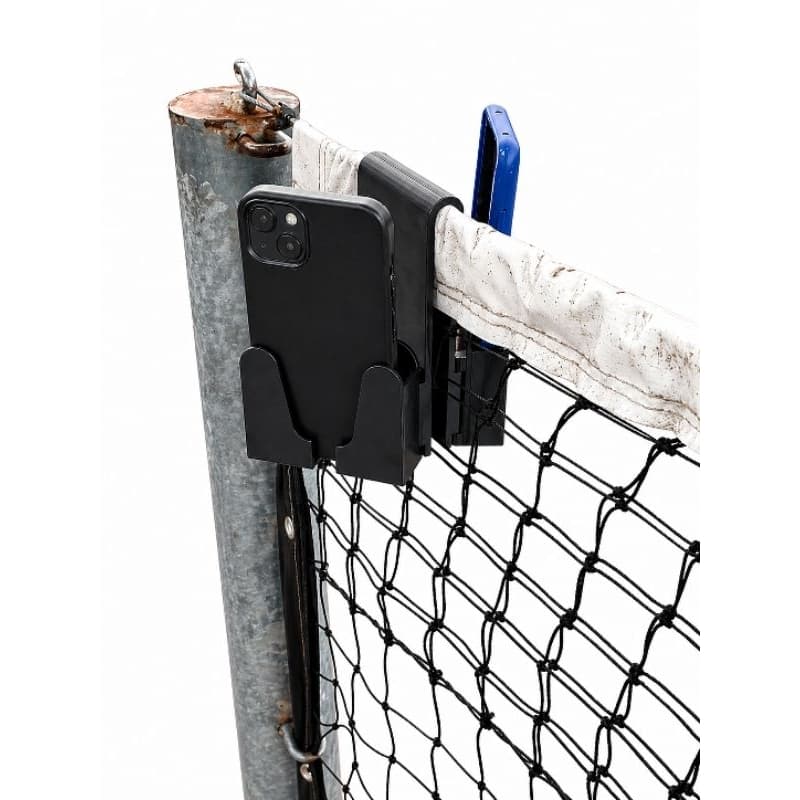 Suporte de Celular para Rede de Tênis beach paddle badminton Grave Seus Jogos e Treinos