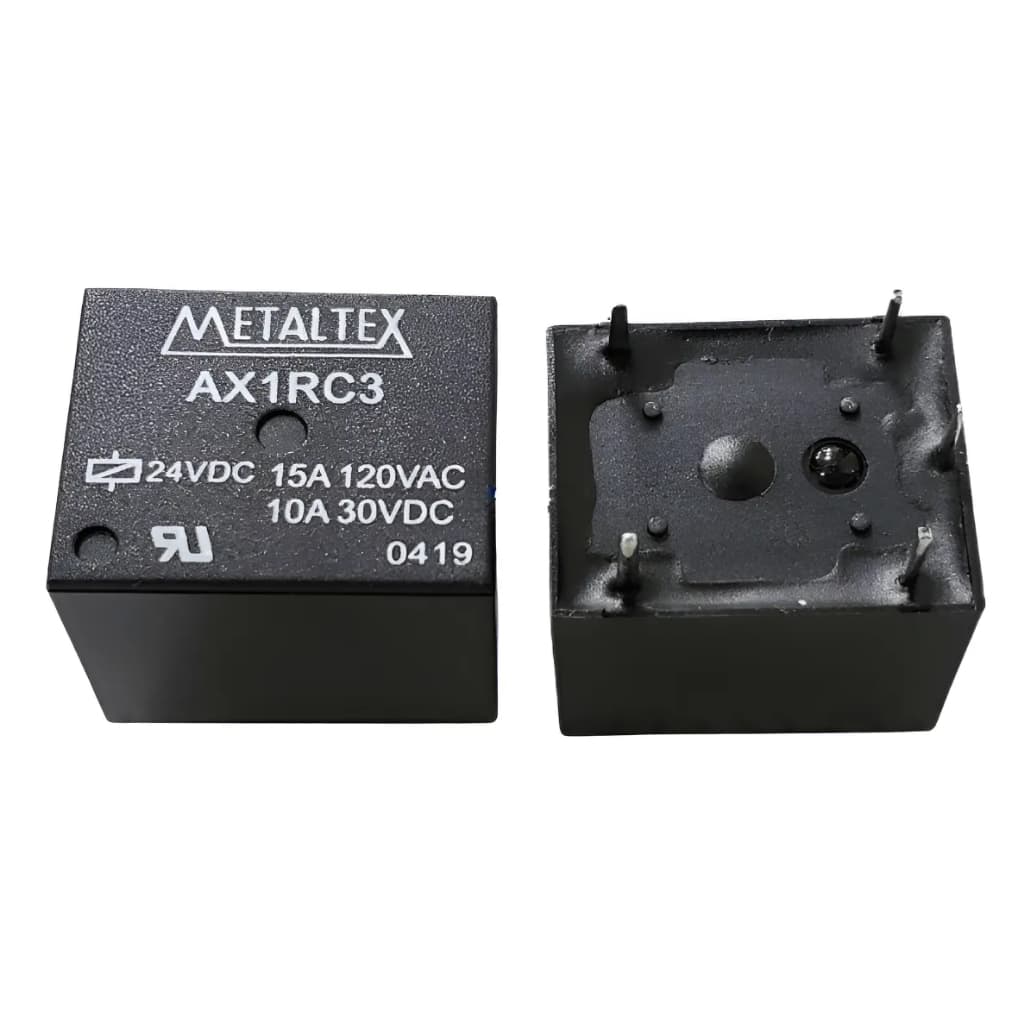 25pç - Rele - Ax1rc3 - 24vcc - 15a - Metaltex