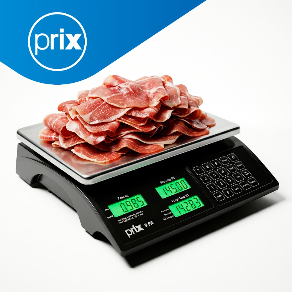 Balança Toledo Prix 3 Fit 32kg 300mm X 230mm Carne Frios USB Bluetooth Compacto