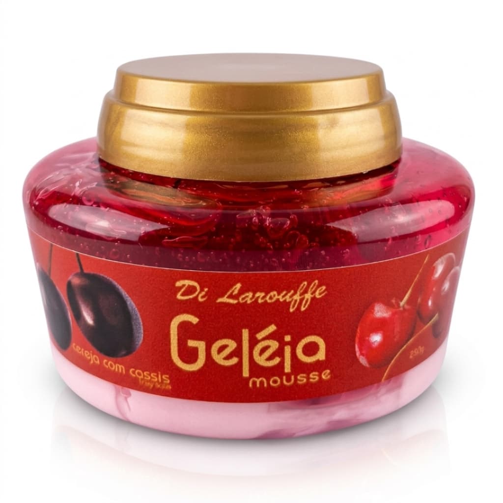 Geléia Mousse Hidratante Cereja com Cassis - 250g - Di Larouffe