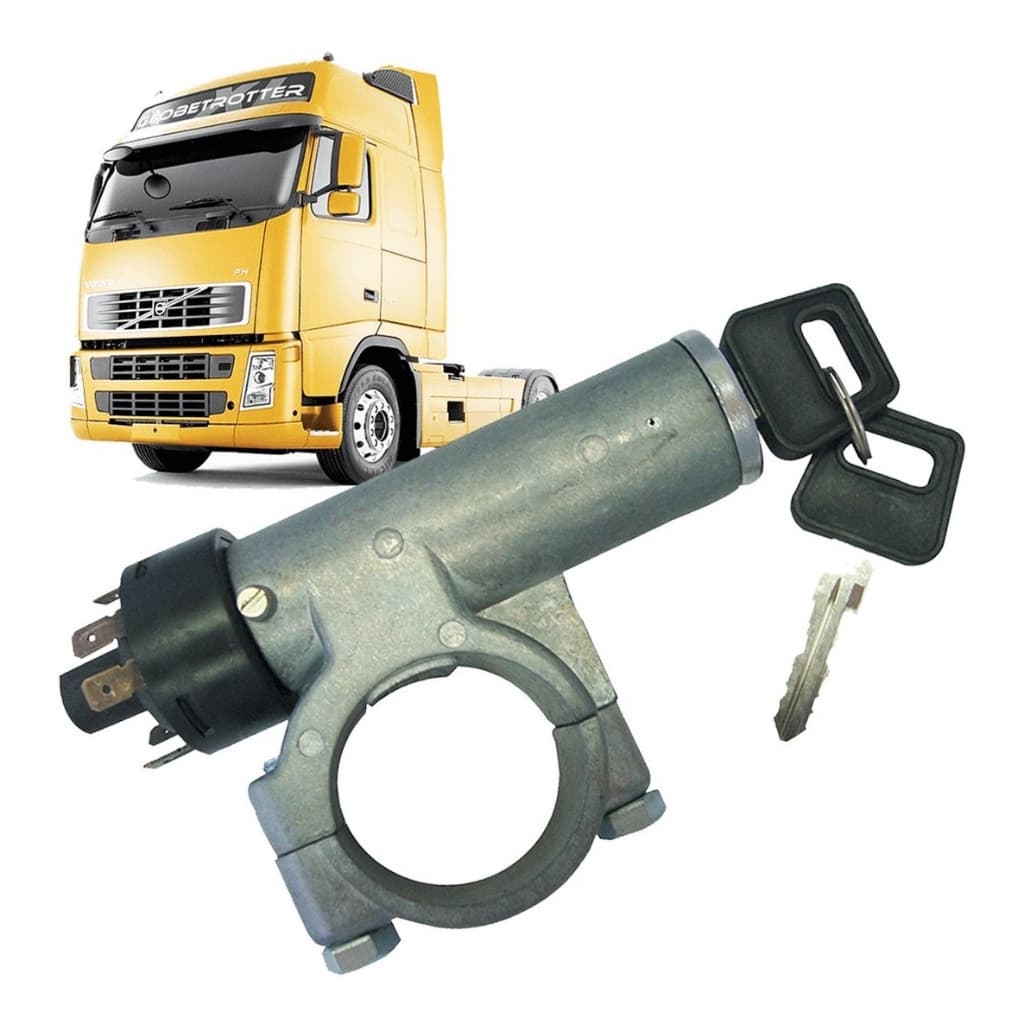 Trava De Direção Completa Comutador Volvo 1988 1989 1990 1991 1992 1993 1994 1995