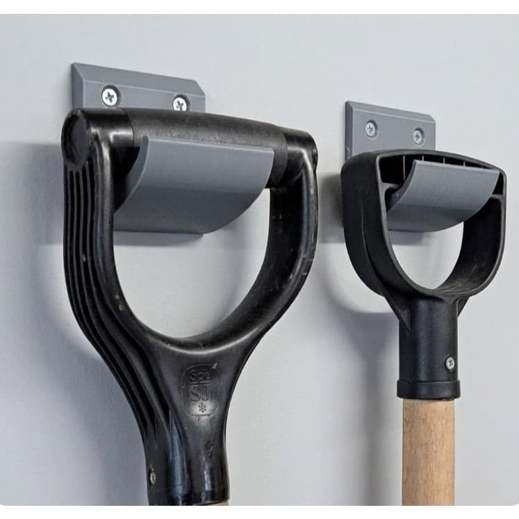 Gancho Suporte de Parede para Pá e Ferramentas de Jardim