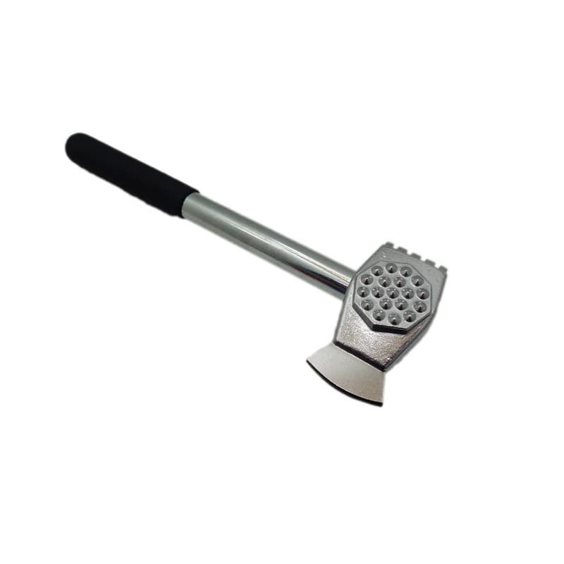 Martelo De Carne Para Amaciar Profissional Em Metal Dcm