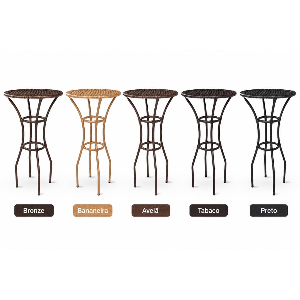 Bistrô Deck Varanda Gourmet Jardim Piscina Quintal Junco Sintético Durável Impermeável Fácil Limpar