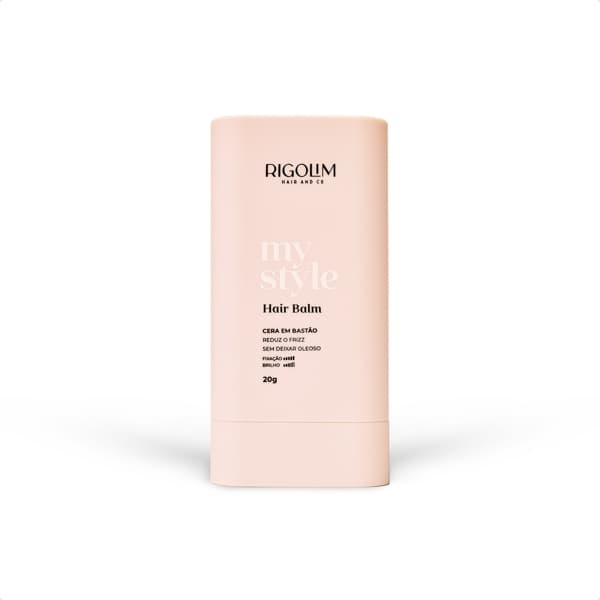 Cera Capilar Em Bastão Balm Stick Fixadora Antifrizz Rigolim And CO Hair 20g