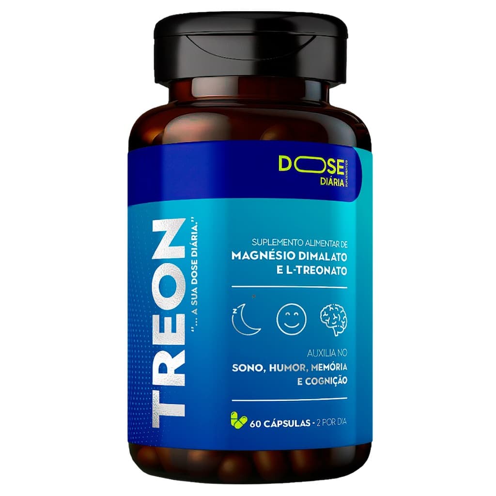Kit Magnesio Treonato 60Caps 1000mg Materia Prima Importada Suplemento Alimentar