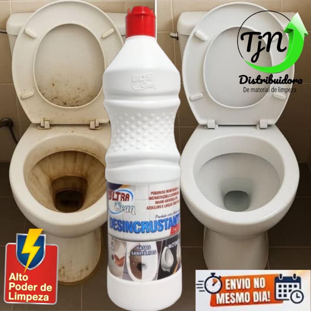 Limpa Vaso Sanitário Ultra Clean  1l – poder máximo contra germes e maus odores