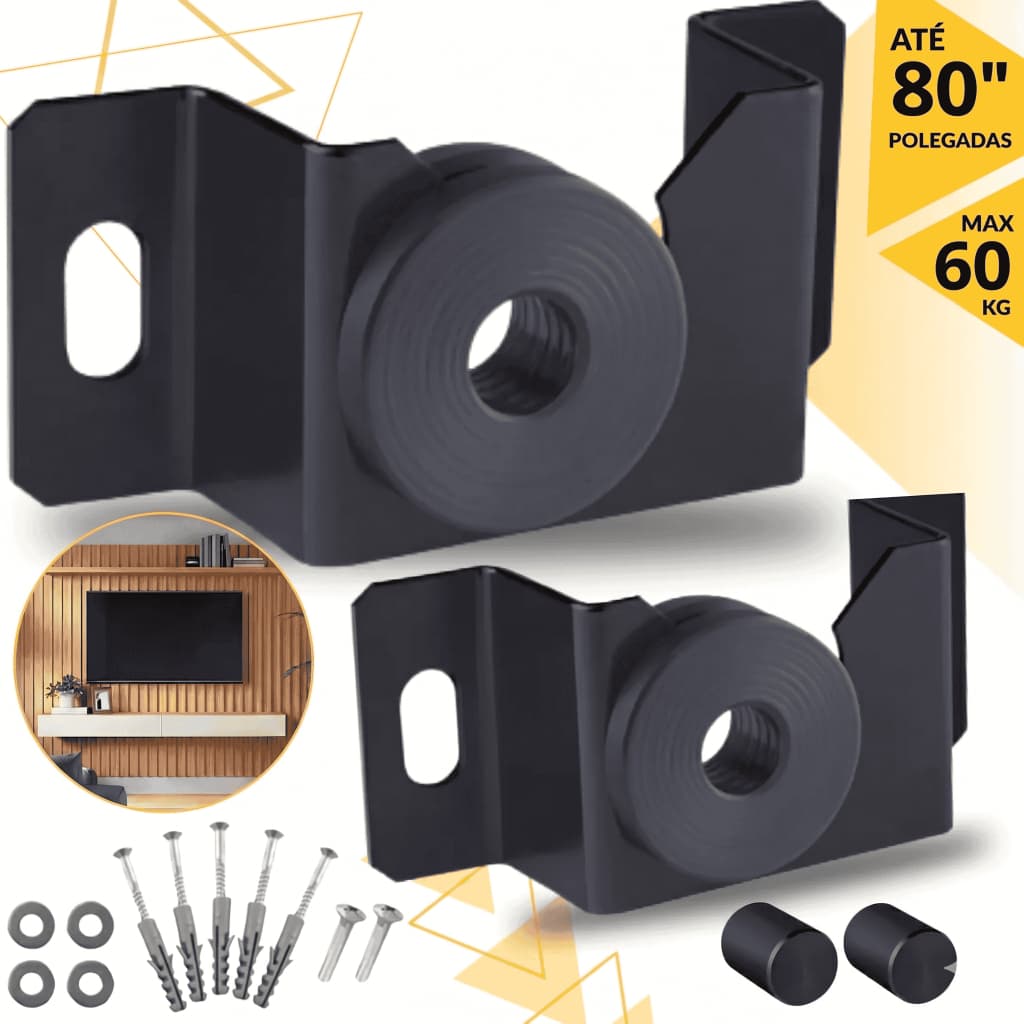 Suporte Tv Fixo Universal 12'' A 80'' Polegadas Padrão Vesa