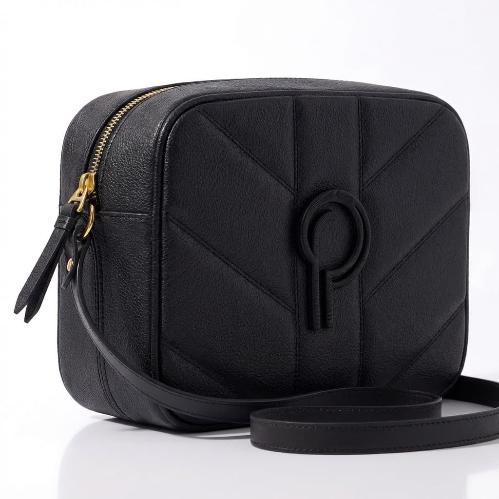 Bolsa Transversal Feminina Pralolla Pequena Com Zíper E Alça