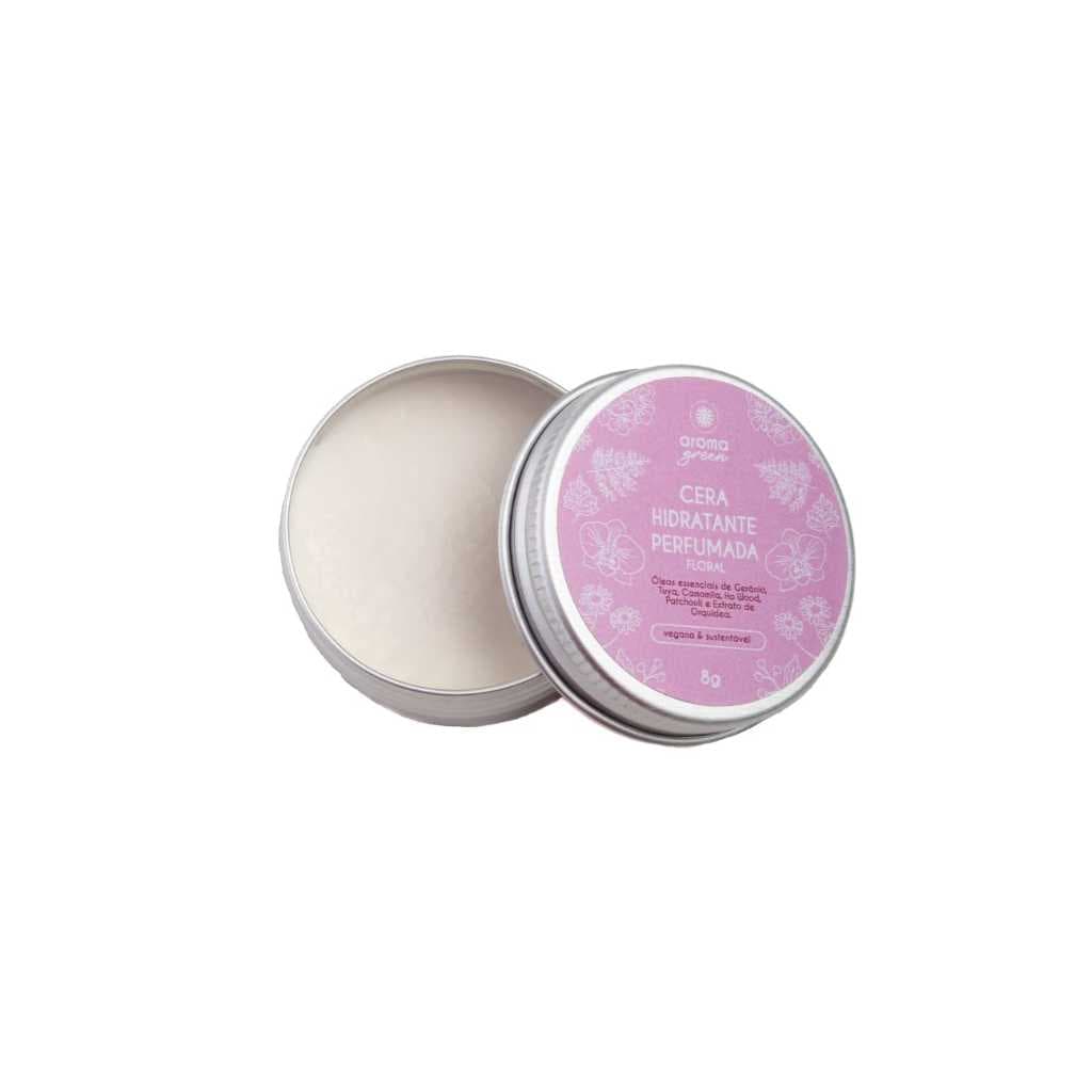 Cera Hidratante Perfumada Floral Aroma Green
