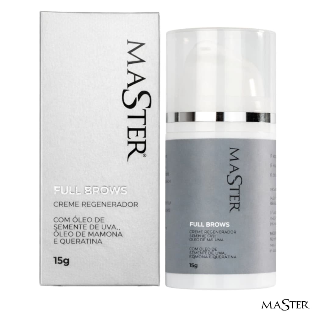 Full Brows Creme Regenerador 15g Sobrancelhas e Cilios - Master Elite