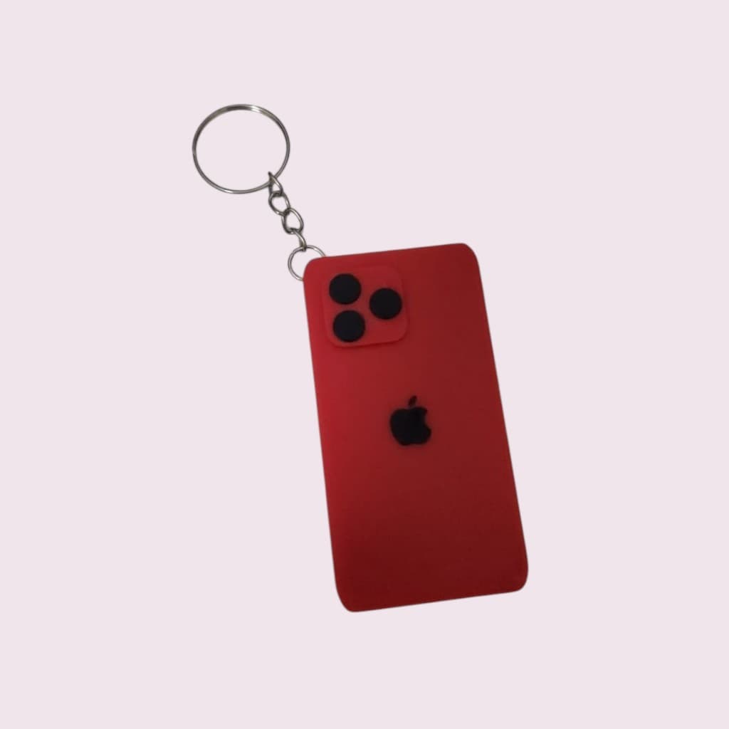 Chaveiro Miniatura iPhone 16 Colecionavél Decorativa e Estilosa para Bolsas e Chaves Geek Nerd