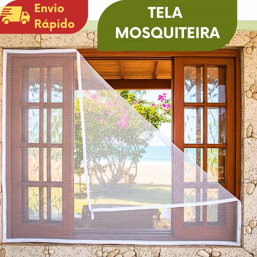 1/2/3 UNIDADES Tela Mosquiteiro Para Janela Contra Insetos 150x180 Com Fecho Adesivo Mosquitos