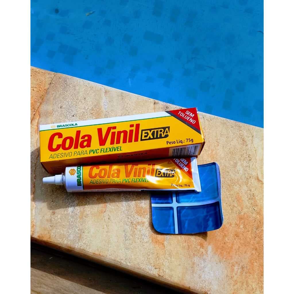 Lona Para Concerto Em Rasgos Em Piscinas Kit Cola E Lona Para Reparo Piscina De Vinil E Infláveis
