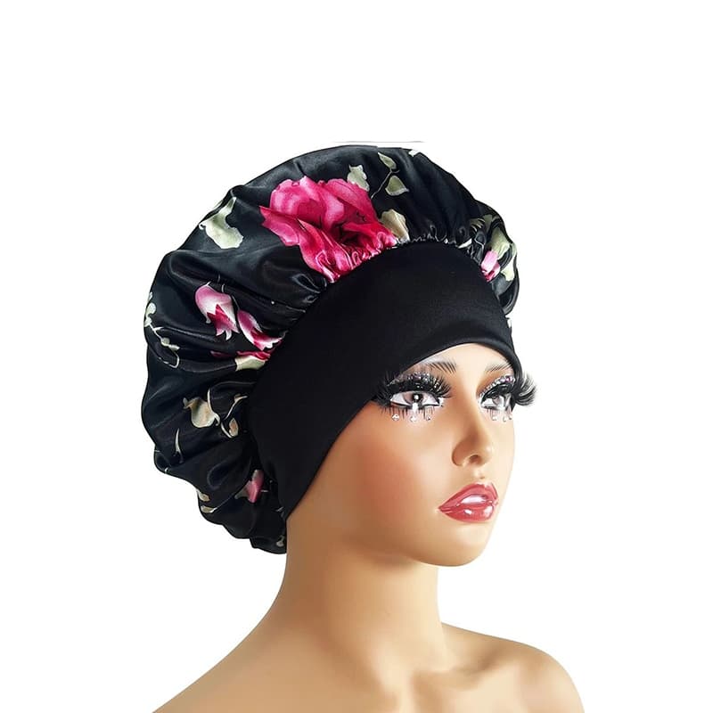 Touca de Banho Dupla Face Impermeável Gorro Espesso Protetor de Cabelo
