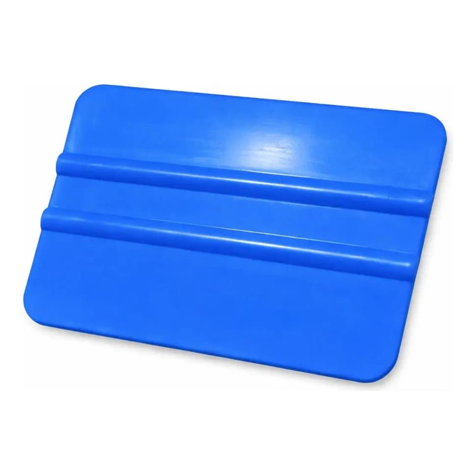 Espátula Azul Rígida Silicone Para Insulfilm Envelopamento Vinil e Adesivos